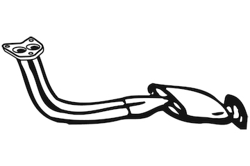 Predni tlumic vyfuku WALKER 02626