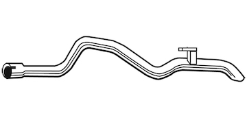 Výfuková trubka WALKER 02766