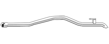 Výfuková trubka WALKER 02772