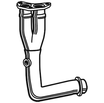 Výfuková trubka WALKER 02985