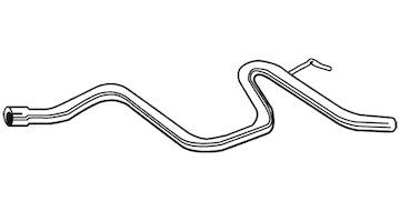 Výfuková trubka WALKER 03117