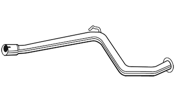 Výfuková trubka WALKER 04068