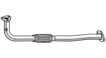 Výfuková trubka WALKER 04313