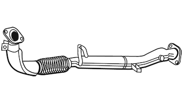 Výfuková trubka WALKER 04498