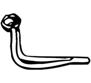 Výfuková trubka WALKER 04633