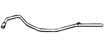 Výfuková trubka WALKER 04745