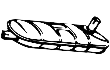 Predni tlumic vyfuku WALKER 04877