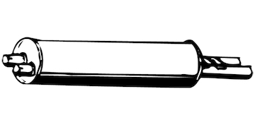 Zadní tlumič výfuku WALKER 05096