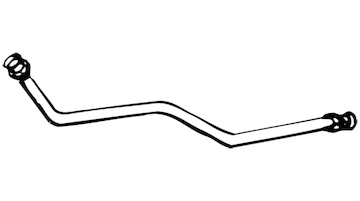 Výfuková trubka WALKER 05266
