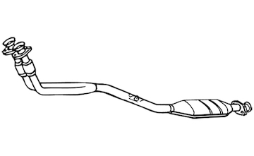 Predni tlumic vyfuku WALKER 05299