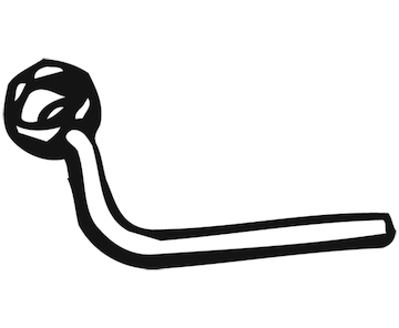 Výfuková trubka WALKER 05350