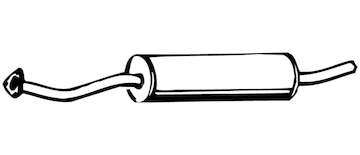 Zadní tlumič výfuku WALKER 05924