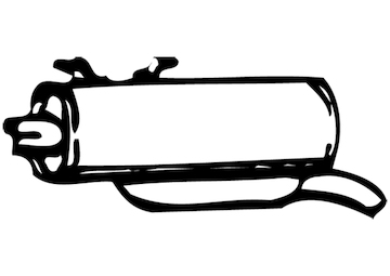 Zadní tlumič výfuku WALKER 06073