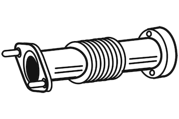 Zvlněná trubka, výfukový systém WALKER 06124