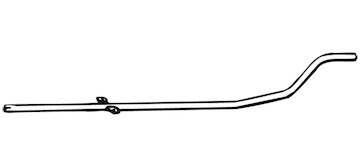 Výfuková trubka WALKER 06126