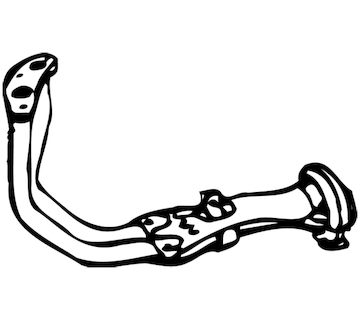 Výfuková trubka WALKER 06234