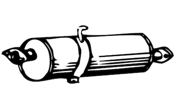 Zadní tlumič výfuku WALKER 06279