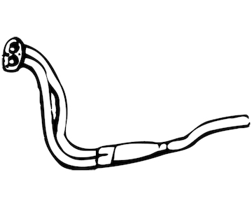 Výfuková trubka WALKER 06407