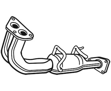 Výfuková trubka WALKER 06574