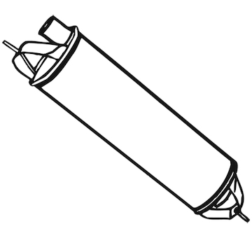 Zadní tlumič výfuku WALKER 06760