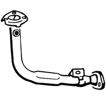 Výfuková trubka WALKER 07174