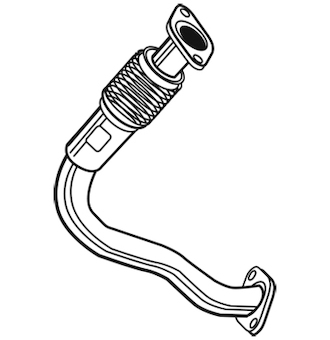 Výfuková trubka WALKER 07181