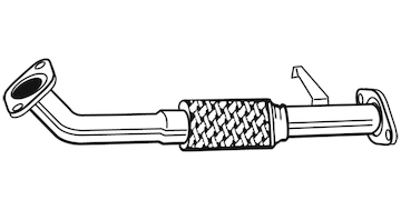 Výfuková trubka WALKER 07188
