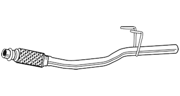 Výfuková trubka WALKER 07575