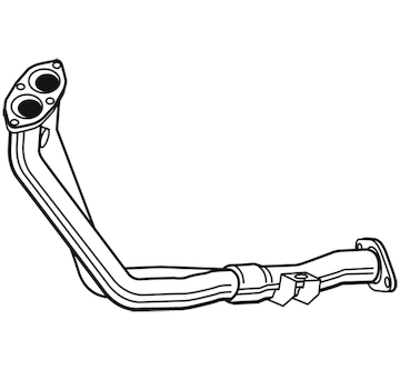 Výfuková trubka WALKER 07588