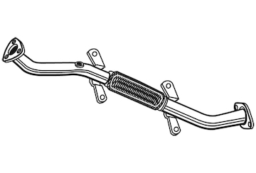 Výfuková trubka WALKER 07597