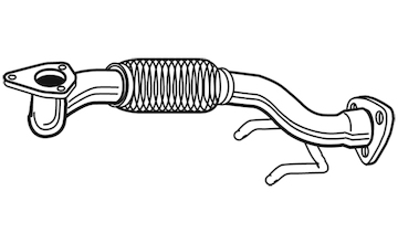 Výfuková trubka WALKER 07638