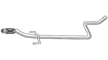 Výfuková trubka WALKER 07642