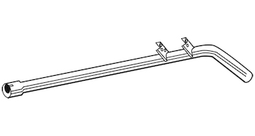 Výfuková trubka WALKER 07649
