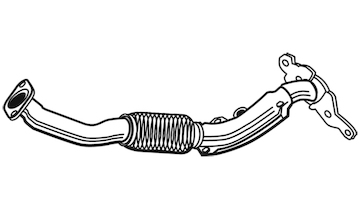 Výfuková trubka WALKER 07786