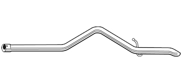 Výfuková trubka WALKER 07796