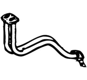 Výfuková trubka WALKER 07899