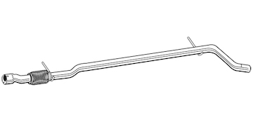 Výfuková trubka WALKER 07918