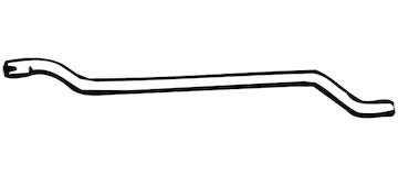 Výfuková trubka WALKER 08006