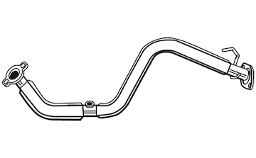 Výfuková trubka WALKER 08094