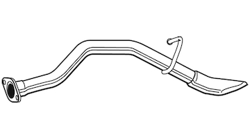 Výfuková trubka WALKER 08140