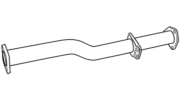 Výfuková trubka WALKER 08220