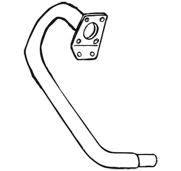 Výfuková trubka WALKER 08363