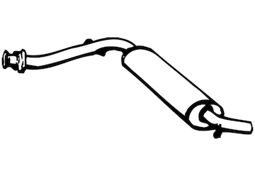 Predni tlumic vyfuku WALKER 08666