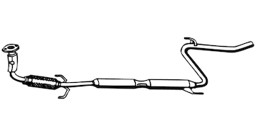 Výfuková trubka WALKER 08829