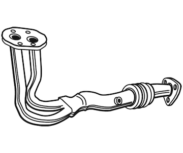 Výfuková trubka WALKER 08957