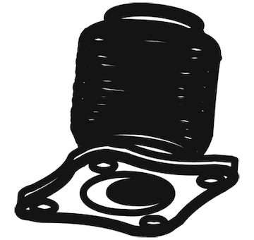 Zvlněná trubka, výfukový systém WALKER 08960