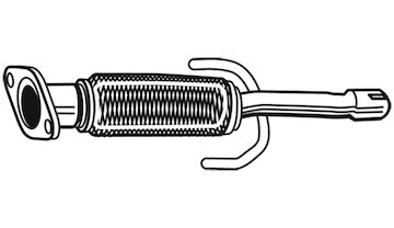 Výfuková trubka WALKER 08967