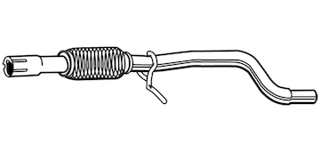 Výfuková trubka WALKER 08971