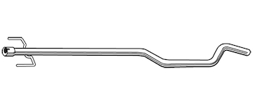 Výfuková trubka WALKER 08991