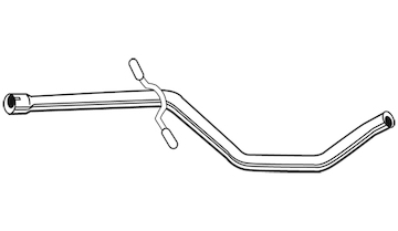 Výfuková trubka WALKER 08996